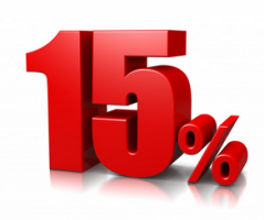 15%