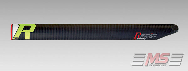 3700-730 C/F MS Composite Rapid 730 Main Blades FBL