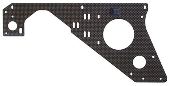 106-88 C/F Graphite L. Lower Main Frame -Pro II K - Pack of 1