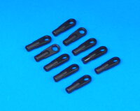 0133 Plastic Ball Link Black - M2 x 21.2 - Pack of 10
