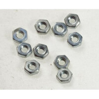 0017-2 2.5mm Hex Nut - Pack of 10