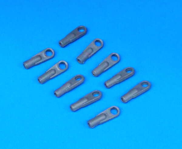 0133-1 Plastic Ball Link Grey - M3 x 21.2 - Pack of 10