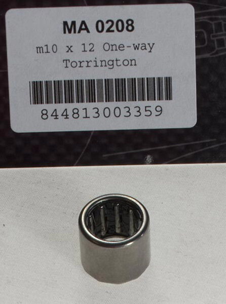 0208 m10 x 12 One-Way-Bearing OWB Torrington - Pack of 1