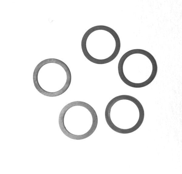 0273 m6 x 8 x 0.28mm Steel Shim Washer - Pack of 5