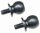 0101 m2 x 5.3 Threaded Steel Ball-S - Pack of 3