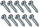 0027 2.2 x 9.5mm Phillips Tapping Screw - Pack of 10