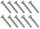 0045 2 x 14mm Slotted Machine Screw - Pack of 10