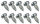 0024 2.2 x 4.5mm Phillips Tapping Screw - Pack of 10
