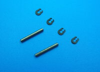 106-07 m2 x 16 Steel pins w/ m2 Clips - Set