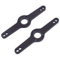 126-91 C/F Straight Flybar Control Arms - Pack of 2