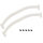 2500-24 White Strut II (3933) - Pack of 2
