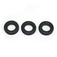 129-49 9/16&quot; Rubber Wire Grommets - Pack of 3