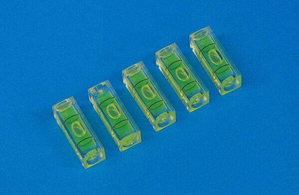 3000-30 - Square Bubble Levels (MA0517) 10x10x29mm - Pack of 5