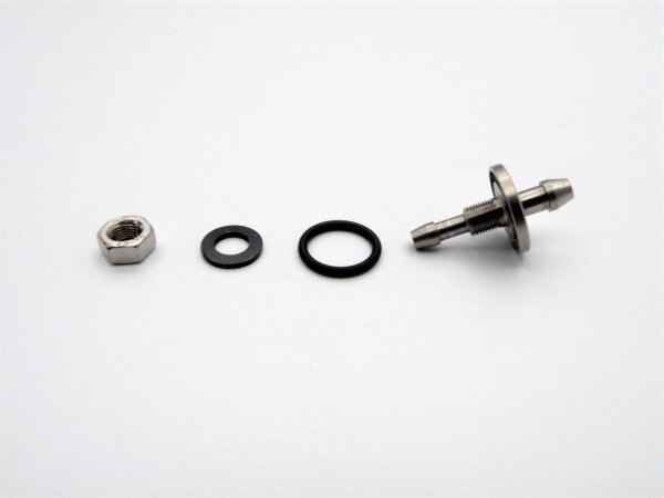 135-407 Fuel Fitting - for O-Ring Seal - for Hopper Tank (Set)
