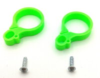 128-446 T/R Control Rod Guides Neon Green - Pack of 2