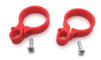 128-448 T/R Control Rod Guides Red - Pack of 2