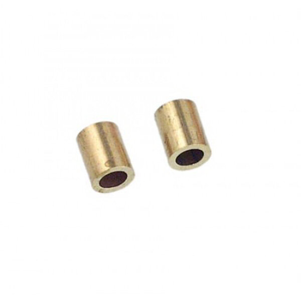 0859-10 m3 x .125&quot; x 0236&quot; Brass Spacer - Pack of 2