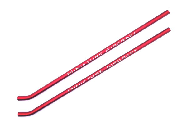 131-143-L Red Whiplash Skids 10mm - Pack of 2