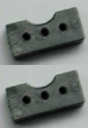 126-64 Plastik Servo Block - Pack of  2