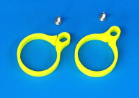 136-444 T/R Control Rod Guides Yellow IC - Pack of 2