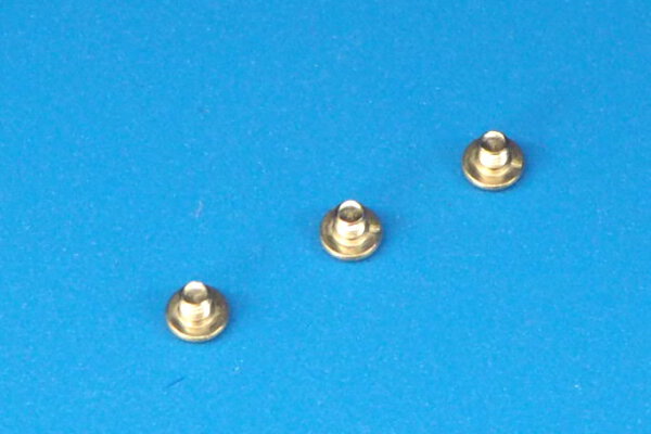 0064-10 3 x 3mm Button Head Socket Bolt - Pack of 3