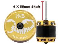 Scorpion HK5-4525-535KV (6x55 mm shaft)