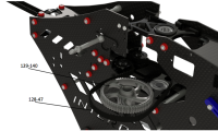 1039-602 Interceptor 620 Electric w/Red Canopy - Kit
