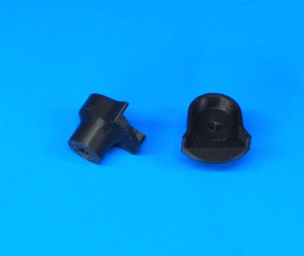 139-464 IC E Canopy Magnet Support 3D  Black - Pack of  2