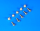 0060-1-TA2 3 x 6mm Socket Bolt Torx Stainless Steel - Pack of 10