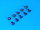 0060-1-TA2-FH 3 x 6mm Socket Bolt Torx A2 Stainless Steel FH - Pack of 10