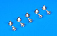 0064-3-TA2 3 x 6mm Button Head Socket Bolt Torx A2...