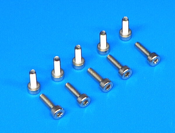 0063-TA2 3 x 10mm Socket Bolt Torx A2 Stainless Steel - Pack of 10