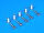0063-TA2 3 x 10mm Socket Bolt Torx A2 Stainless Steel - Pack of 10