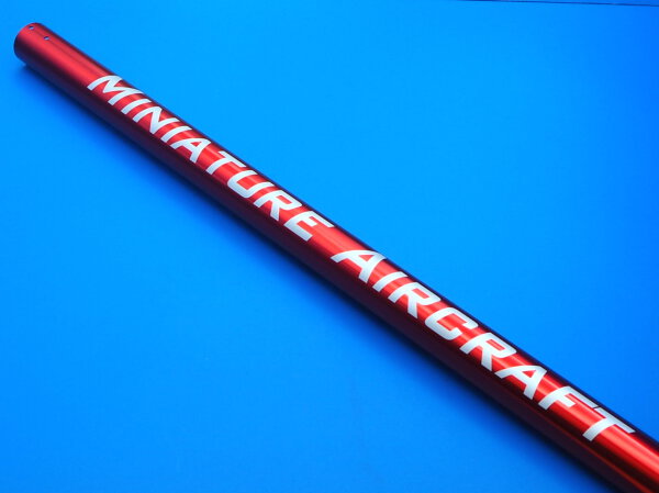 138-220 AL Interceptor Tailboom Red for 700 size - Pack of 1