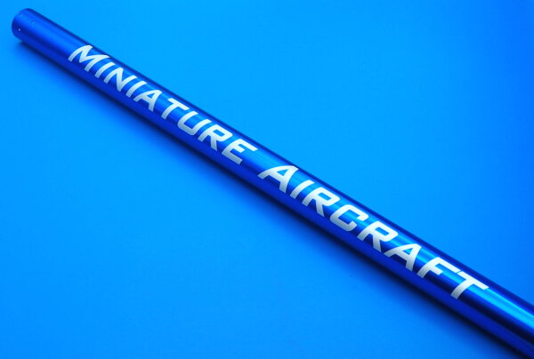 138-240 AL Interceptor Tailboom Blue for 700 size - Pack of 1