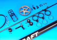 139-700 Interceptor Tail Boom upgrade to 700size  - Set