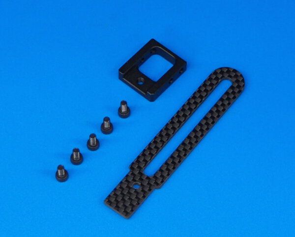 120-91-FBL CNC Carbon Swashplate Guide - Set