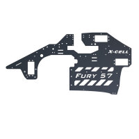 128-411 Fury 57 C/F Main Frame Left - Pack of 1