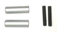128-400 Aluminum Push Rod Ends CNC Machined - Set