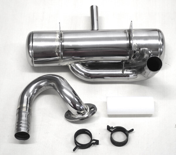 4000-16 GAS Rear Muffler for ZG 20 - 29  RC / PUH Engines for 1005 gasser