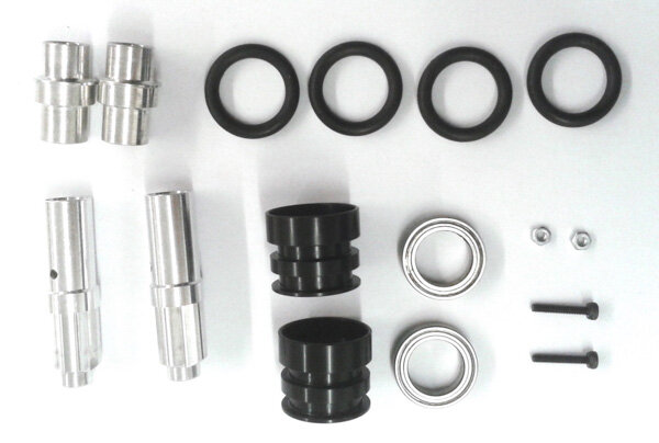 131-486 V2 Torque Tube Ends, Cup w/2xBrgs - Set