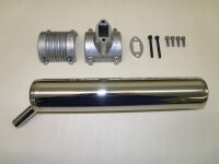 4000-10 GAS Muffler for ZG 20 - 26  RC / PUH Engines